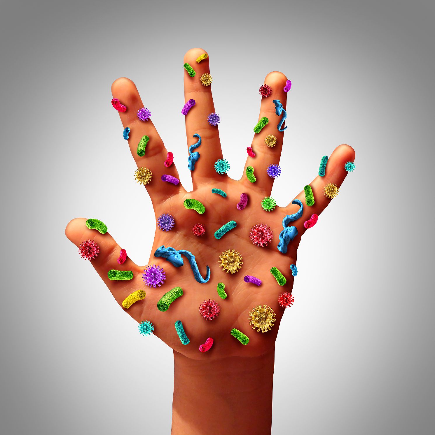 Desinfektion Desinfektion Hand